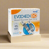 EVOCHECK GO BLOOD GLUCOSE TEST STRIPS - Well Pakistan